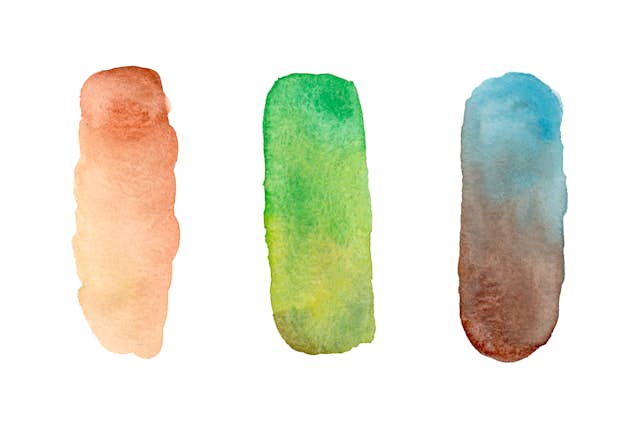 Gradient swatches from the Grow Untamed Palette