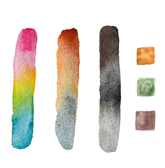Color studies from the Sketcher Set Palette.